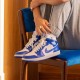 Air Jordan 1 Mid Kentucky Modrý BQ6472-104 Bílý/Modrý-Bílý