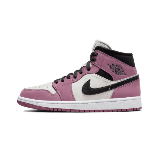 Air Jordan 1 Mid Light Mulberry DC7267-500 Light Mulberry/Light Bone/Bílý/Černá