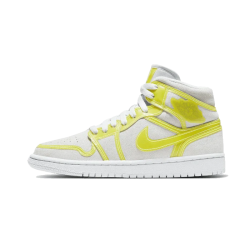 Air Jordan 1 Mid Lx Opti Žlutý DA5552-107 Off Bílý/Opti Žlutý/Bílý 