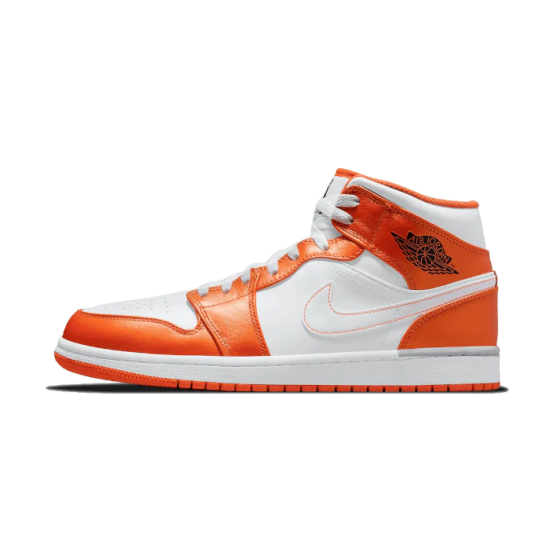 Air Jordan 1 Mid Metallic Oranžovýý DM3531-800 Bílý/Metallicorange/Černá