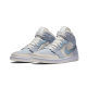 Air Jordan 1 Mid Mixed Textures Modrý DA4666-100 Summitwhite/Celestineblue-Bílý