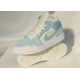 Air Jordan 1 Mid Mixed Textures Modrý DA4666-100 Summitwhite/Celestineblue-Bílý