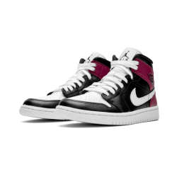 Air Jordan 1 Mid Noble Červené BQ6472-602 Dirtypowder/Černá