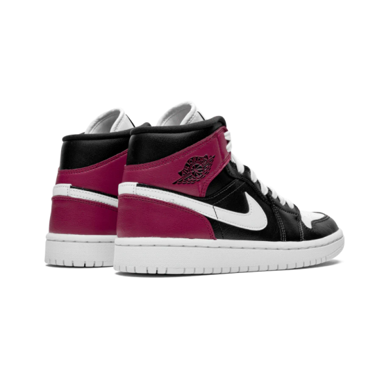 Air Jordan 1 Mid Noble Červené BQ6472-602 Dirtypowder/Černá