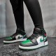 Air Jordan 1 Mid Pine Gree 554725-067 Pinegreen/Bílý-Černá-Universityred