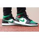 Air Jordan 1 Mid Pine Gree 554725-067 Pinegreen/Bílý-Černá-Universityred