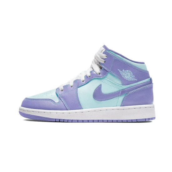 Air Jordan 1 Mid Nachový Aqua 554725-500 Nachový/Aqua-Bílý