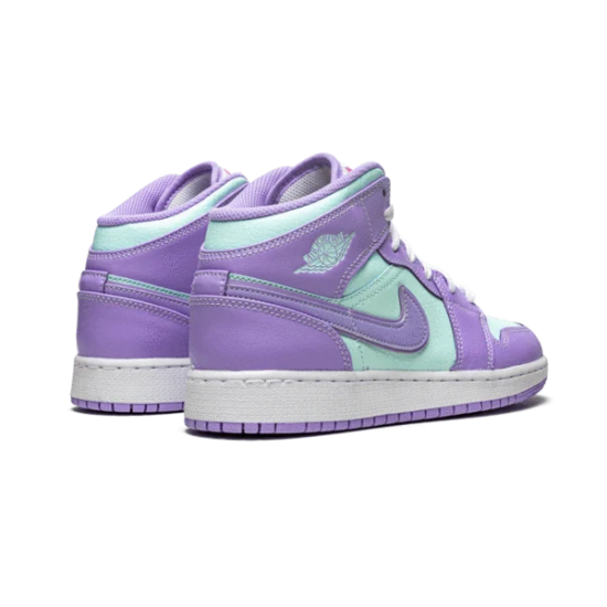 Air Jordan 1 Mid Nachový Aqua 554725-500 Nachový/Aqua-Bílý