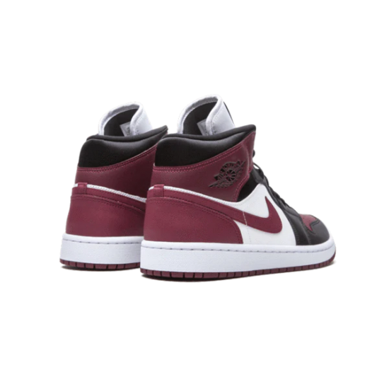 Air Jordan 1 Mid Se Černá Dark Beetroot CZ4385-016 Černá/Bílý Dark Beetroot