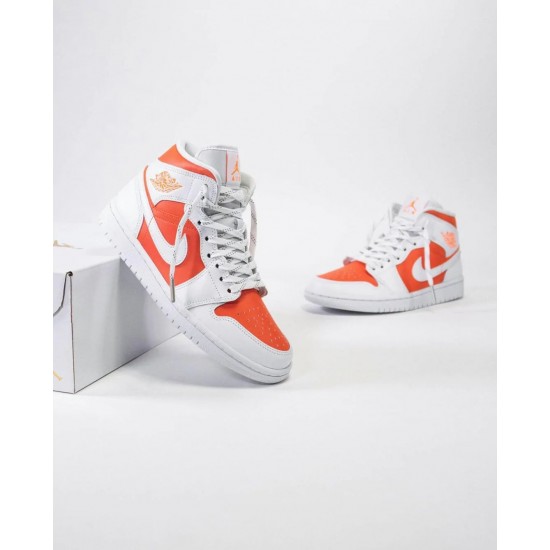 Air Jordan 1 Mid Se Bright Citrus CZ0774-800 Bright Citrus/Bílý