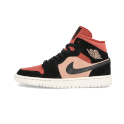 Air Jordan 1 Mid Se Canyon DD1666-100 Bílý/Růžový/Žlutý/Zelená