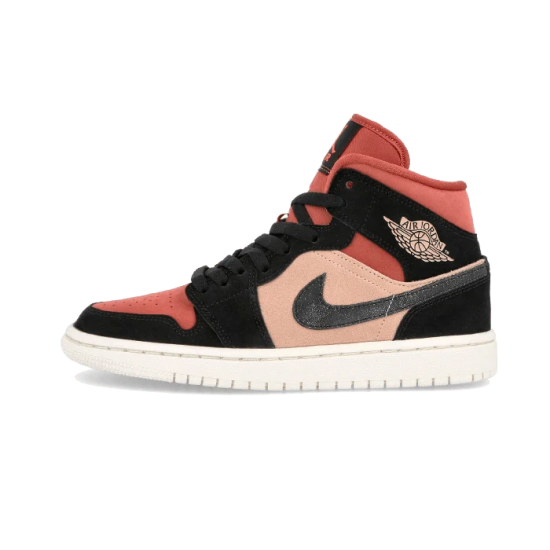 Air Jordan 1 Mid Se Canyon DD1666-100 Bílý/Růžový/Žlutý/Zelená