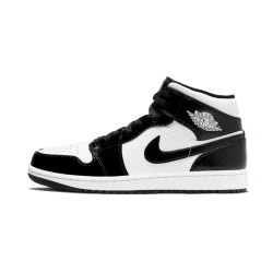 Air Jordan 1 Mid Se Carbon Fiber DD1649-001 Černá/Černá-Bílý