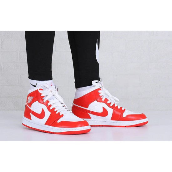 Air Jordan 1 Mid Syracuse BQ6472-104 Bílý/Modrý-Bílý