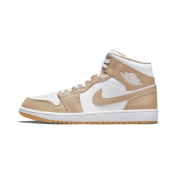 Air Jordan 1 Mid Tan Gum DA8005-100 Sail/Černá-Cider-Chile Červené 