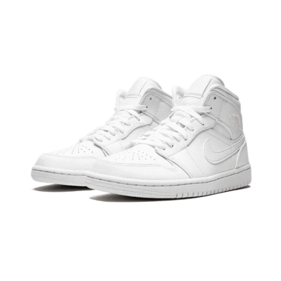 Air Jordan 1 Mid Triple Bílý 554725-130 Bílý/Bílý/Bílý