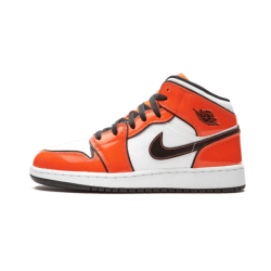 Air Jordan 1 Mid Turf Oranžovýý BQ6931-802 Turf Oranžovýý/Černá/Bílý 