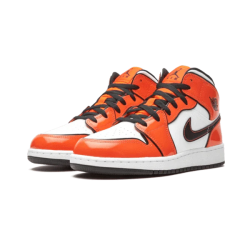 Air Jordan 1 Mid Turf Oranžovýý BQ6931-802 Turf Oranžovýý/Černá/Bílý 