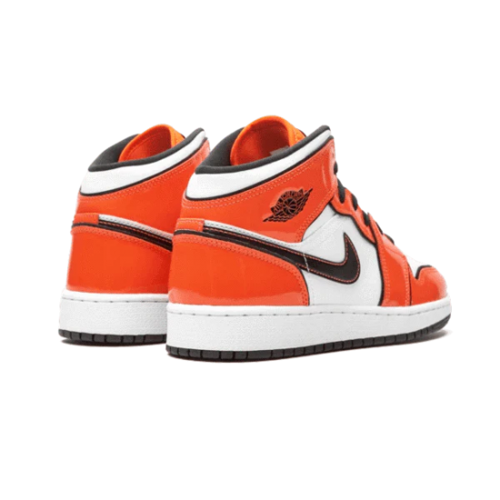 Air Jordan 1 Mid Turf Oranžovýý BQ6931-802 Turf Oranžovýý/Černá/Bílý