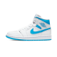 Air Jordan 1 Mid Unc BQ6472-114 Universityblue/Bílý