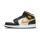 Air Jordan 1 Mid Bílý Pollen Černá 554725-177 Bílý/Pollen-Černá