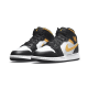 Air Jordan 1 Mid Bílý Pollen Černá 554725-177 Bílý/Pollen-Černá