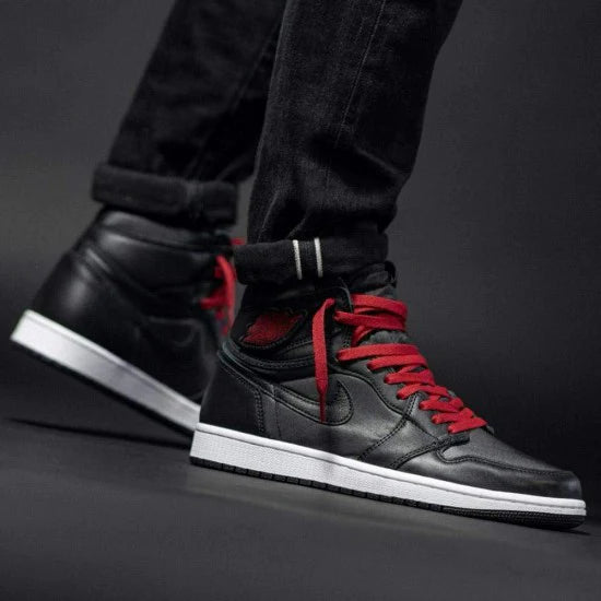 Air Jordan 1 Retro High Černá Gym Červené Černá 555088-060 Černá/Gym Červené-Černá-Bílý