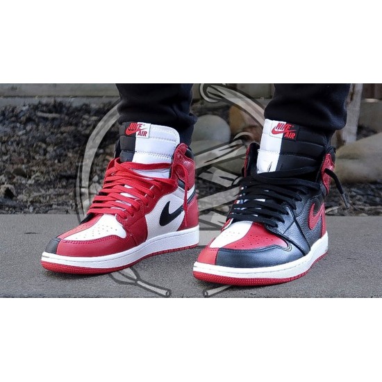 Air Jordan 1 Retro High Homage To Home 861428-061 Černá/Universityred-Bílý