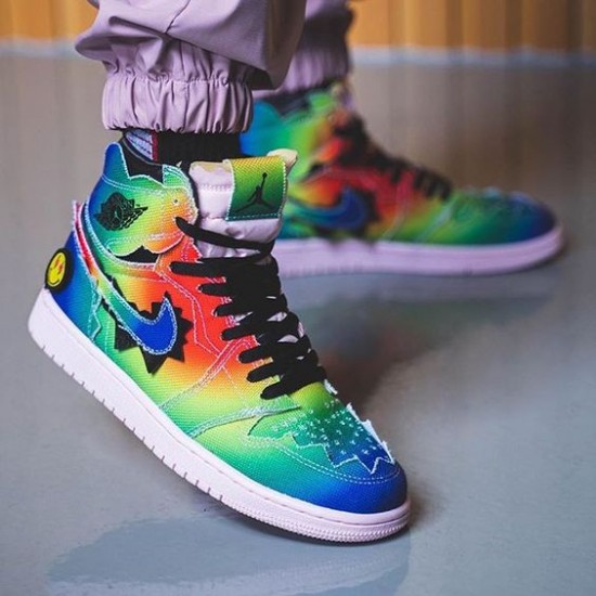 Air Jordan 1 Retro High J. Balvin DC3481-900 Multi-Color/Černá-Růžový Foam-Multi-Color