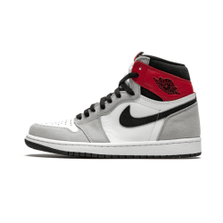 Air Jordan 1 Retro High Light Smoke Šedá 555088-126 Černá-Bílý-Smoke Šedá