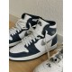 Air Jordan 1 Retro High Midnight Navy (2020) DC1788-100 Bílý/Midnight Navy-Metallic Stříbrný