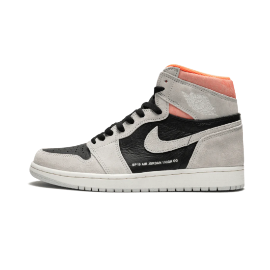 Air Jordan 1 Retro High Neutral Šedá Hyper Crimson 555088-018 Neutralgray/Černá-Hypercrimson-Bílý