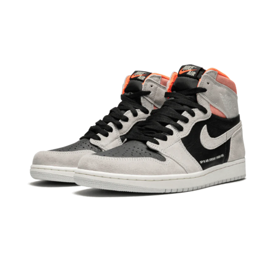 Air Jordan 1 Retro High Neutral Šedá Hyper Crimson 555088-018 Neutralgray/Černá-Hypercrimson-Bílý