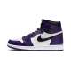 Air Jordan 1 Retro High Og Court Nachový Bílý 555088-500 Courtpurple/Bílý-Černá