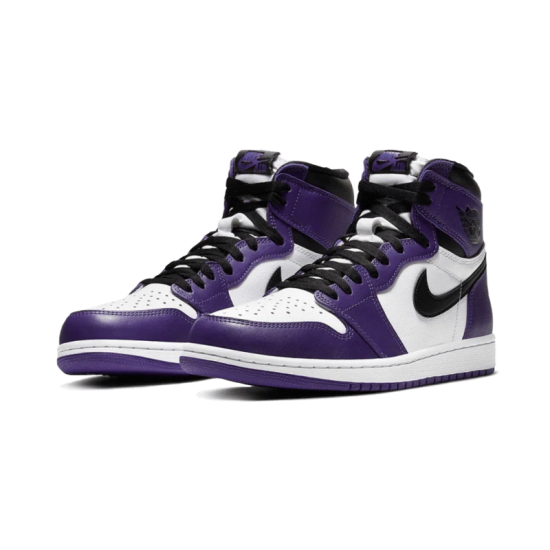 Air Jordan 1 Retro High Og Court Nachový Bílý 555088-500 Courtpurple/Bílý-Černá