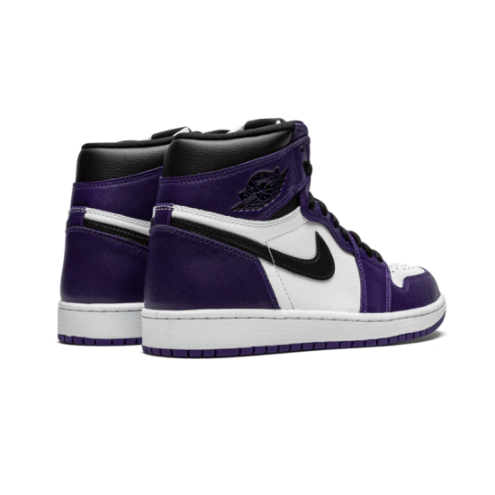 Air Jordan 1 Retro High Og Court Nachový Bílý 555088-500 Courtpurple/Bílý-Černá