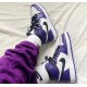 Air Jordan 1 Retro High Og Court Nachový Bílý 555088-500 Courtpurple/Bílý-Černá