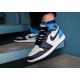 Air Jordan 1 Retro High Og Obsidian Unc 2019 555088-140 Sail/Obsidian-Universityblue