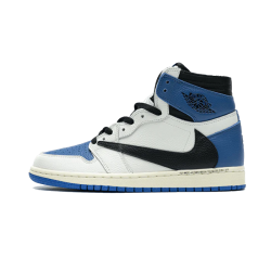 Air Jordan 1 Retro High Og Sp Travis Scott Fragment Military Modrý DH3227-105 Sail/Černá/Militaryblue