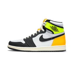 Air Jordan 1 Retro High Og Volt Zlato 555088-118 Bílý/Černá-Volt-University Zlato