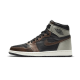 Air Jordan 1 Retro High Patina 555088-033 Černá/Lightarmy-Sail-Freshmint