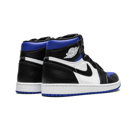 Air Jordan 1 Retro High Royal Toe 555088-041 Černá/Černá-Bílý-Game Royal