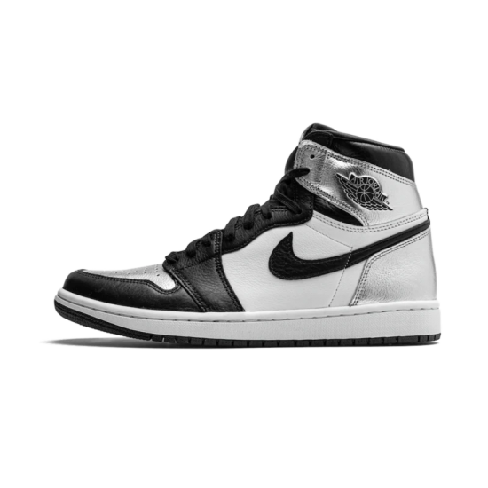 Air Jordan 1 Retro High Stříbrný Toe CD0461-001 Černá/Metallicsilver-Bílý-Černá