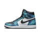 Air Jordan 1 Retro High Tie Dye CD0461-100 Bílý/Černá-Auroragreen