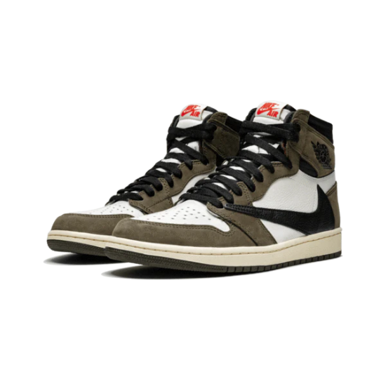 Air Jordan 1 Retro High Travis Scott Dark Mocha 861428-106 Sail/Černá-Varsity Červené