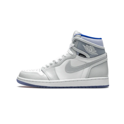 Air Jordan 1 Retro High Zoom Bílý Racer Modrý CK6637-104 Bílý/Racer Modrý-Bílý Release