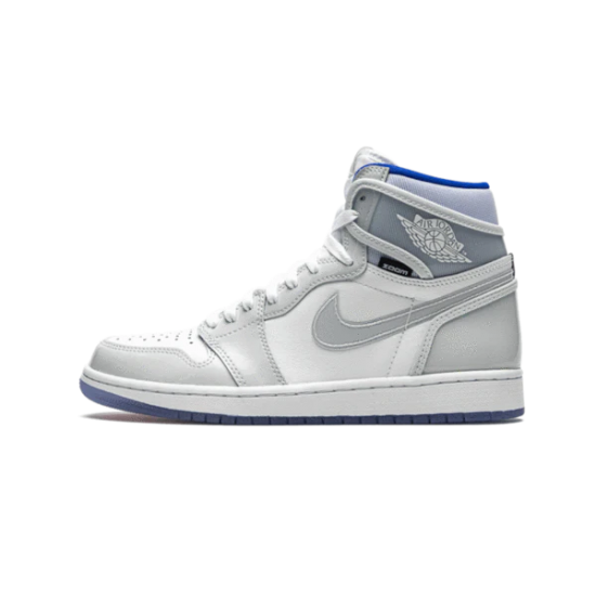 Air Jordan 1 Retro High Zoom Bílý Racer Modrý CK6637-104 Bílý/Racer Modrý-Bílý Release