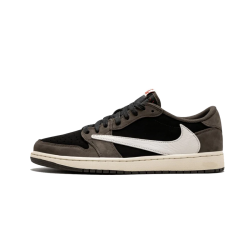 Air Jordan 1 Retro Low Travis Scott CQ4277-001 Černá/Dark Mocha-University Červené Sail