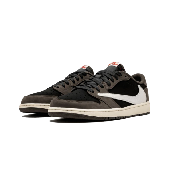 Air Jordan 1 Retro Low Travis Scott CQ4277-001 Černá/Dark Mocha-University Červené Sail