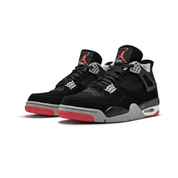 Air Jordan 4 Bred 2019 308497-060 Sail/Černá-Darkmocha-Universityred